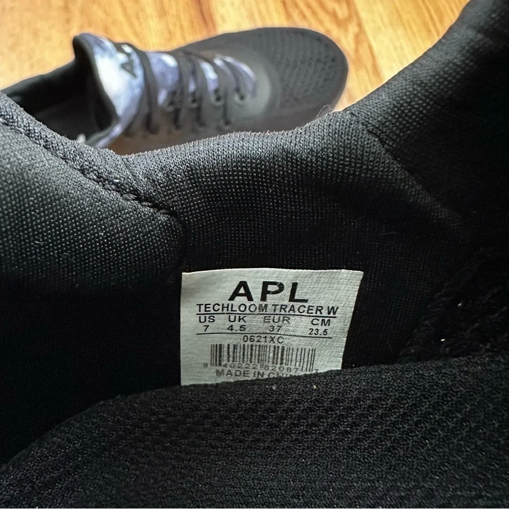 APL TechLoom Tracer Black/White/Tie Dye Sneakers Women’s Size 7